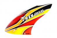 Airbrush Fiberglass Fire Fighting Canopy - TREX 450 PLUS